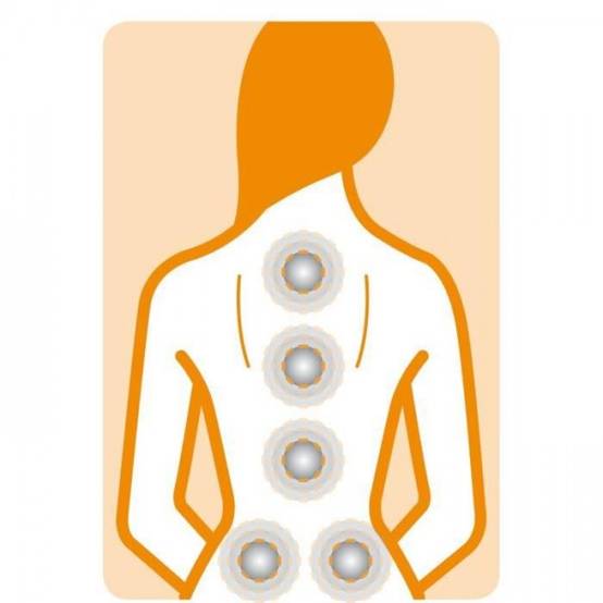 Housse de chaise de massage par vibration Medisana MCH - 4 zones de massage - fonction de chauffage - Image 6