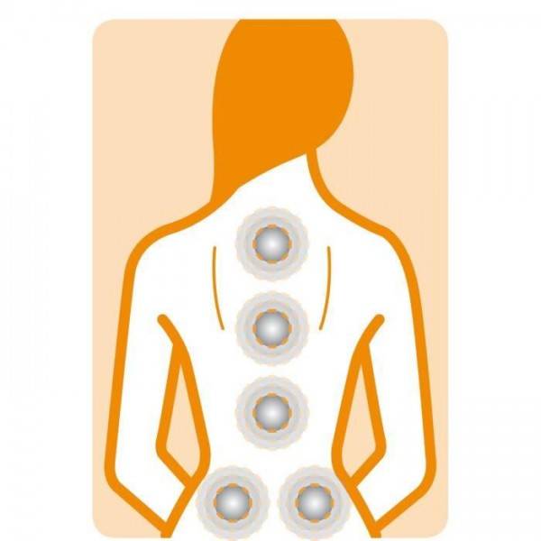 Housse de chaise de massage par vibration Medisana MCH - 4 zones de massage - fonction de chauffage - Image 6