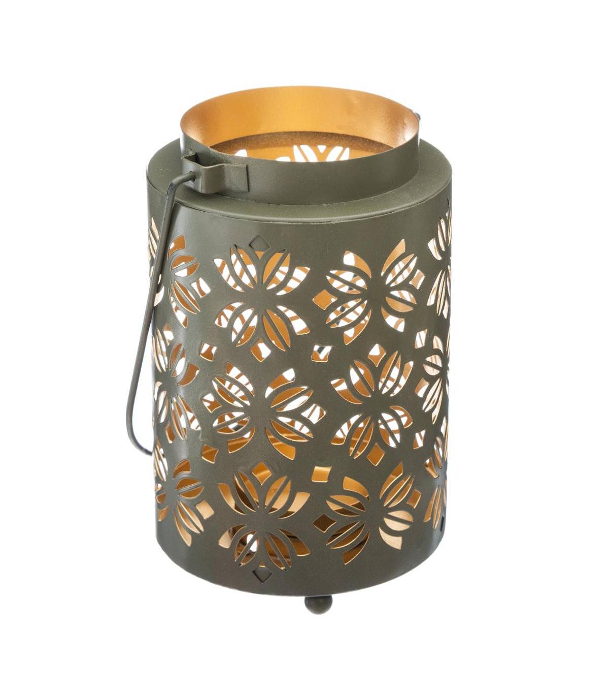 Lanterne design en Métal H 13.5 cm