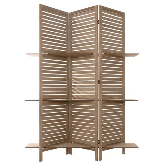 Paravent bois 3 étagères bois Atmosphera - Image 1