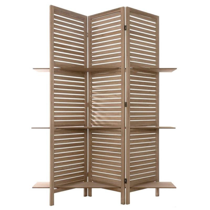 Paravent bois 3 étagères bois Atmosphera - Image 1