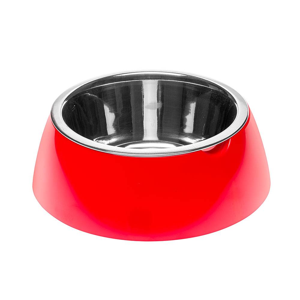 Ferplast - Ferplast Gamelle pour chien Gamelle pour chat Jolie - Gamelles pour chien en acier inoxydable pour l'eau et la nourriture avec support en plastique, - Imagen 1