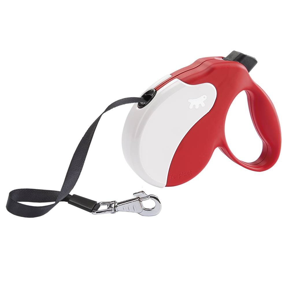 Ferplast - Ferplast Laisse Chien Enrouleur AMIGO LARGE, Laisse pour chiens de grande taille jusqu'à 50 Kg. Sangle Extensible maximum de 5 m. Bouton de - Imagen 1