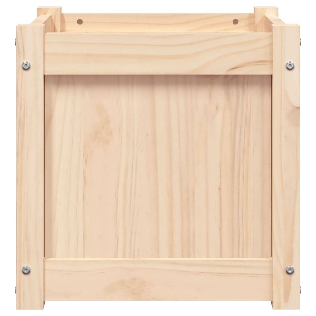 Maison Chic - Jardinière - Pot De Fleurs - Bac à Fleurs 40x40x40 cm bois de pin massif - Imagen 6