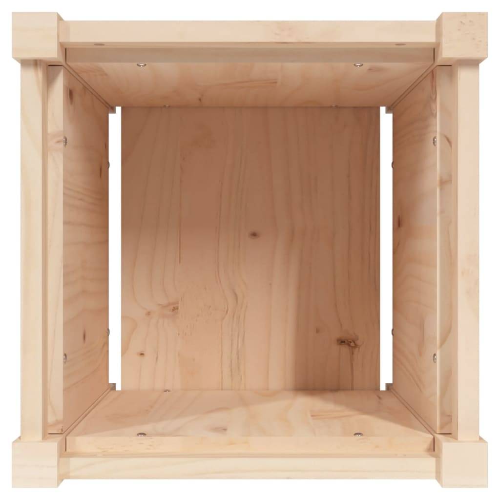 Maison Chic - Jardinière - Pot De Fleurs - Bac à Fleurs 40x40x40 cm bois de pin massif - Imagen 8