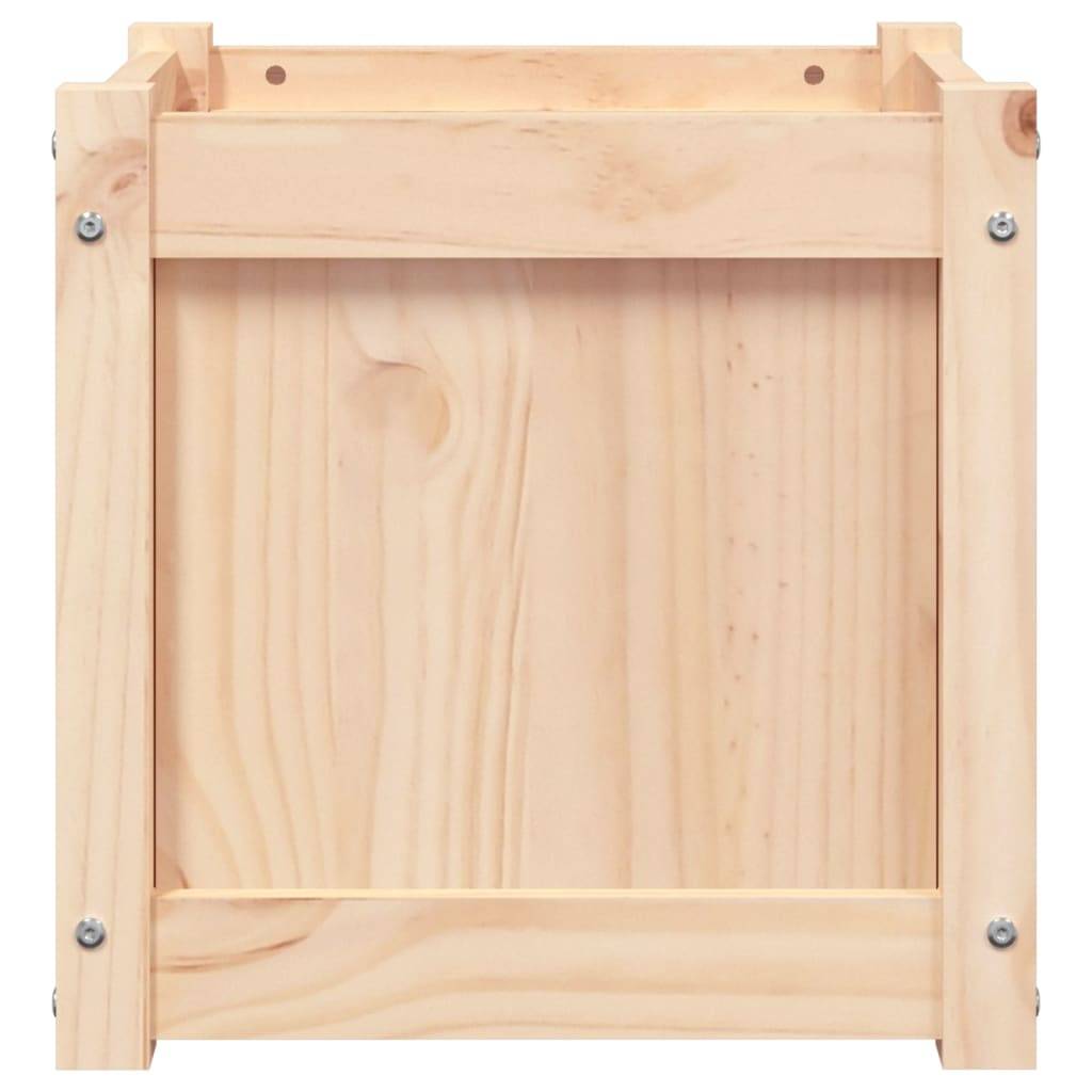 Maison Chic - Jardinière - Pot De Fleurs - Bac à Fleurs 40x40x40 cm bois de pin massif - Imagen 5