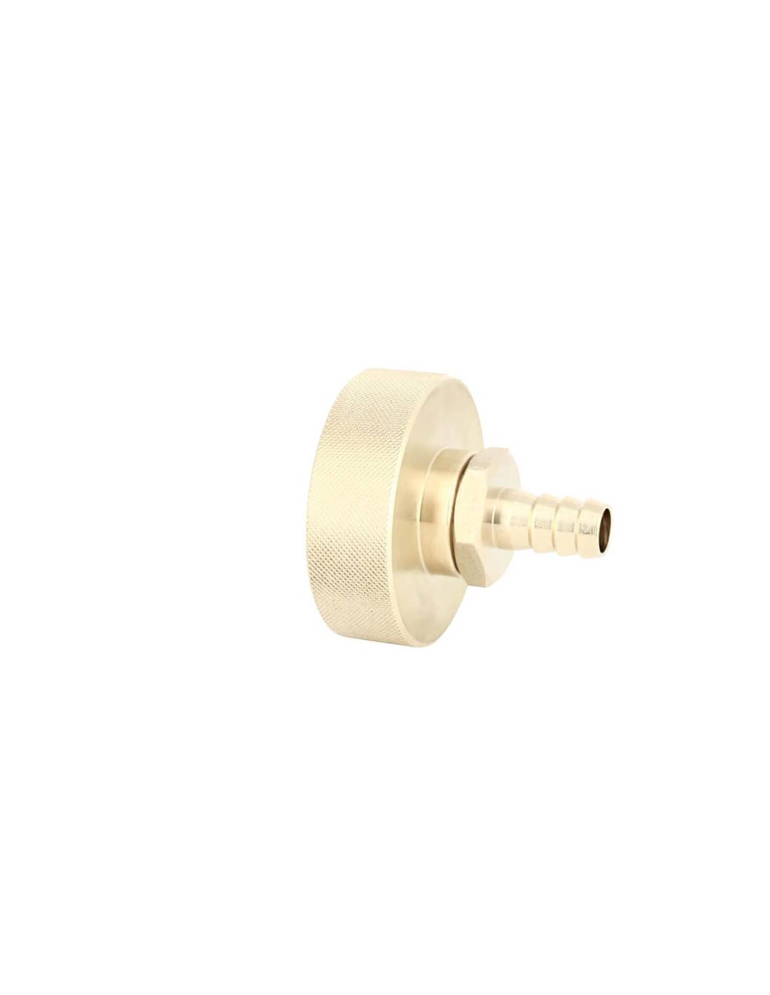 Raccord cuve S60X6 laiton - Embout droit Diamètre 13 mm - Imagen 3