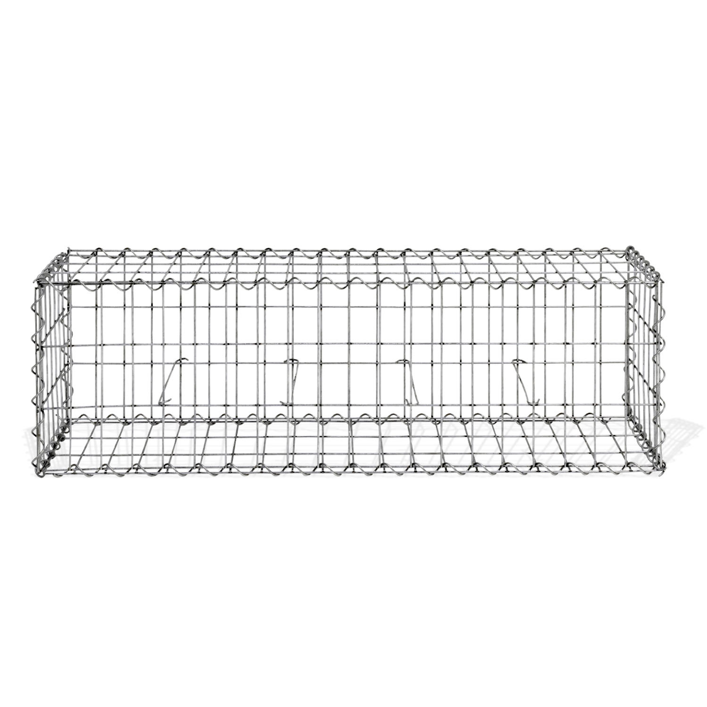 Lot de 2 gabions pour pierre 100 x 30 x 30 cm - Image 4