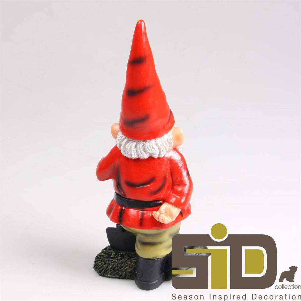 Sid - Nain de jardin avec pelle en résine André XL - Imagen 3