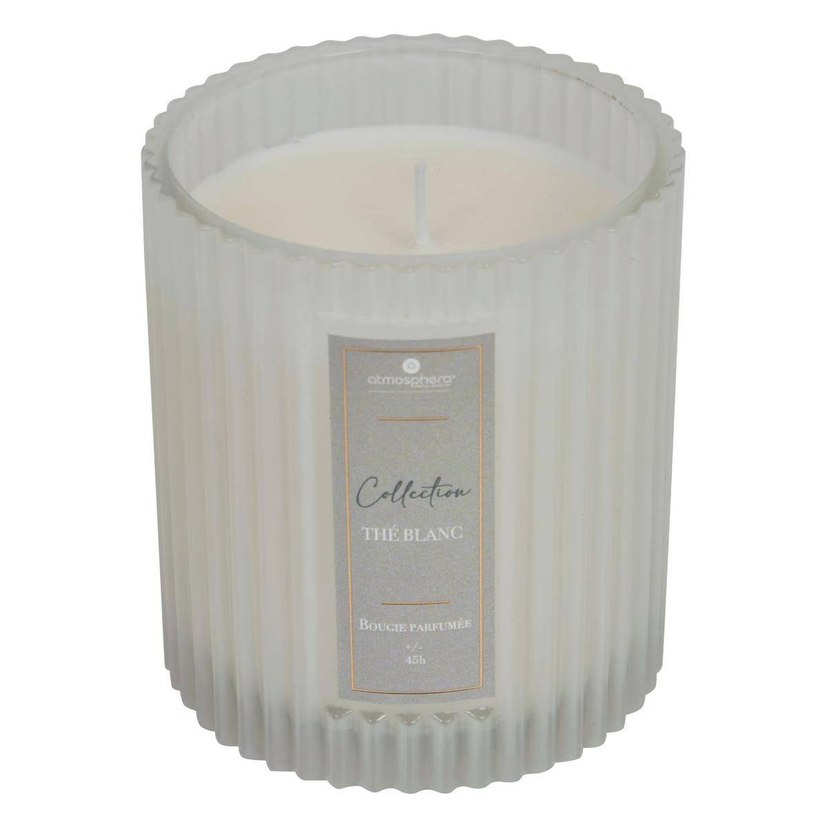 Bougie Parfumée en Verre "Albie" 290g Thé Blanc - Image 1