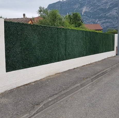 James Grass - France Green - Haie végétale artificielle 243 brins  - Long 18 m, Hauteur 1.50 m - Imagen 1