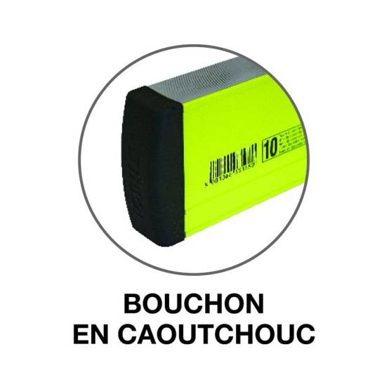 Niveau Flash XL 120 cm 3 fioles METRICA avec poignées - 33212 - Image 5