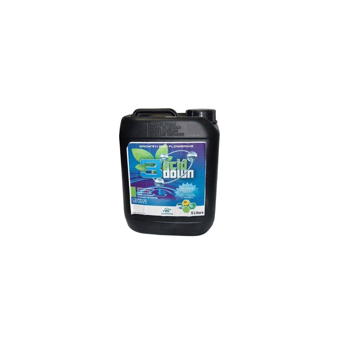 Solution 3 ACID Down 5 litres - Hydropassion - Image 2
