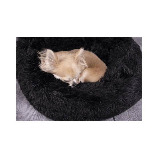Coussin KREMS rond, anti stress, noir ø 50 cm pour chiens - Image 6