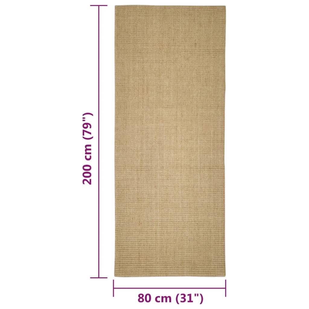 Vidaxl - Tapis en sisal pour griffoir 80x200 cm vidaXL 3203417 - Image 3