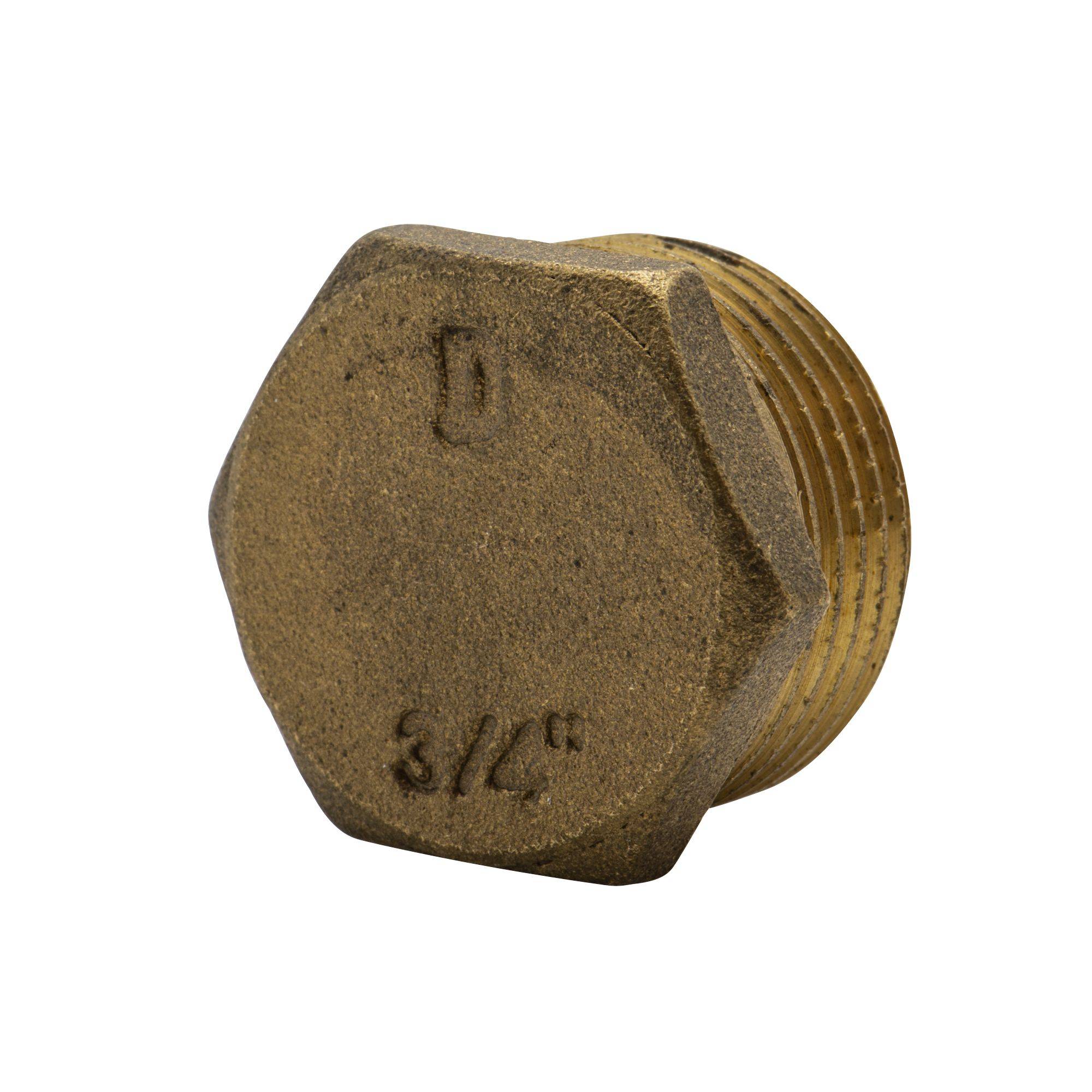 Bouchon laiton mâle 3-4 - Image 3