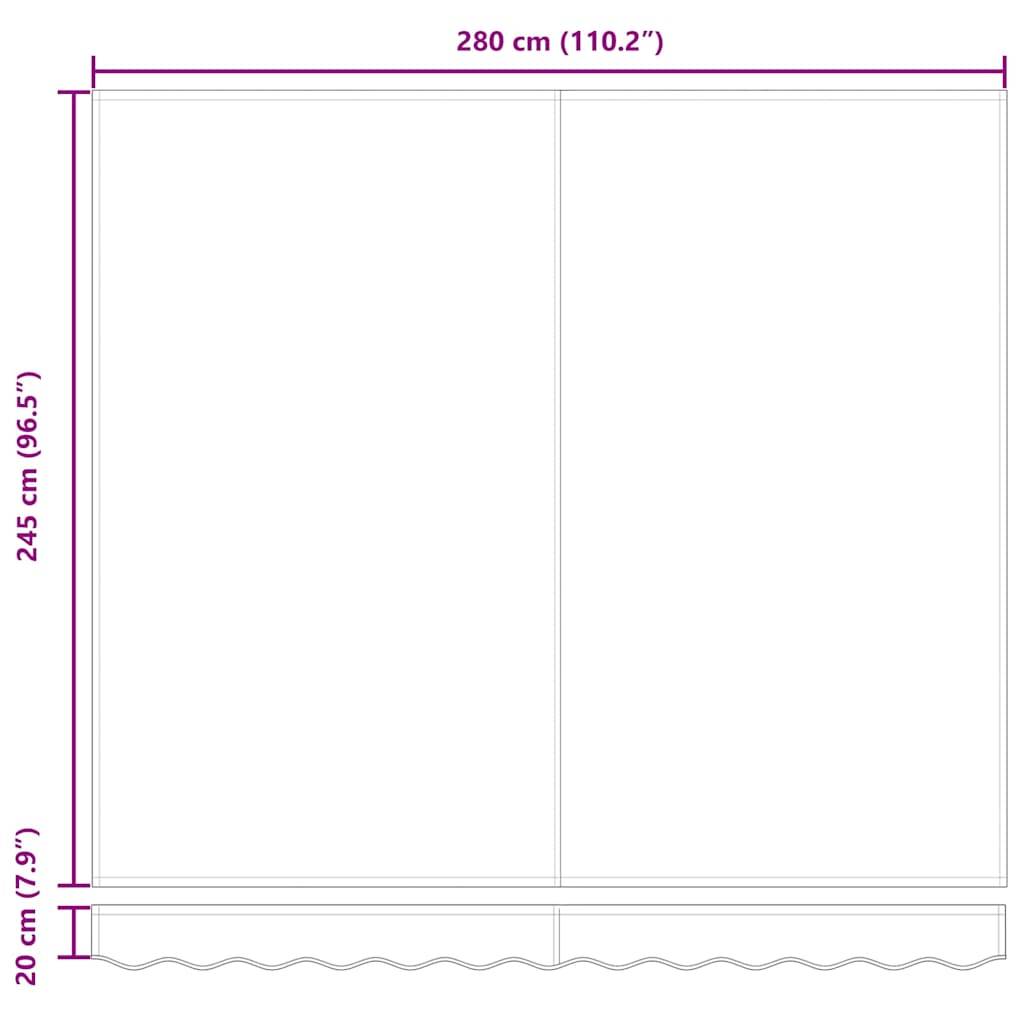Prolenta Premium - Store banne polyester gris  - Prolenta premium p352.2 - Image 7