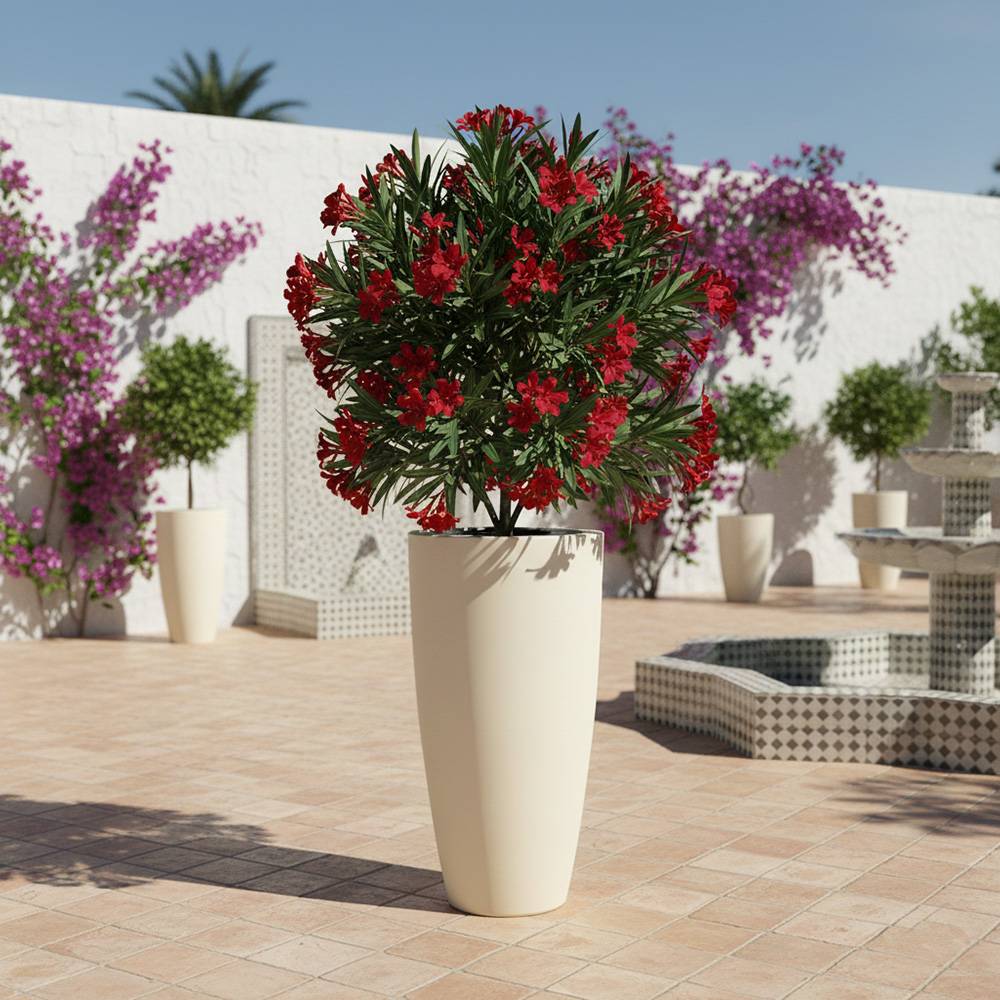 Pot de fleurs conique 200l delight - plast'up rotomoulage - Image 2