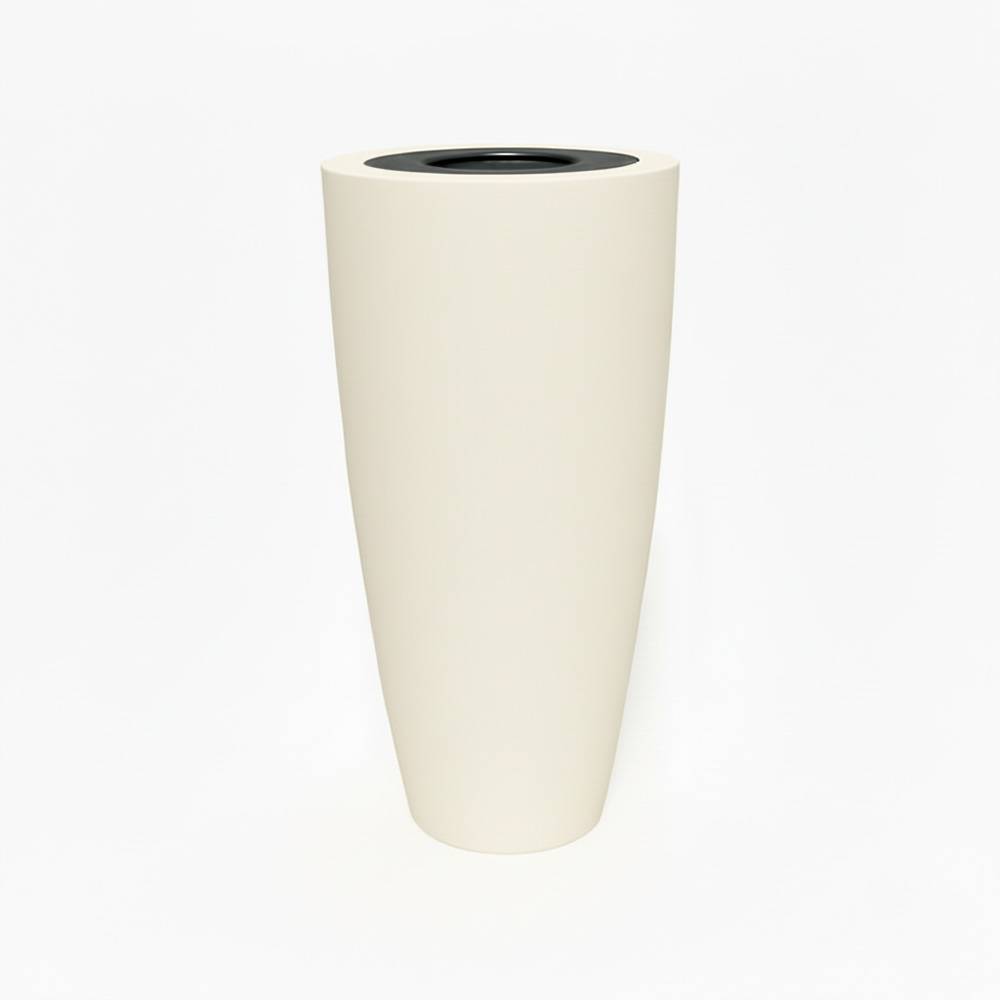 Pot de fleurs conique 200l delight - plast'up rotomoulage - Image 1