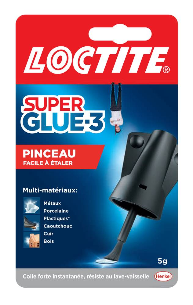 Loctite - SUPERGLUE-3 PINCEAU 5GR