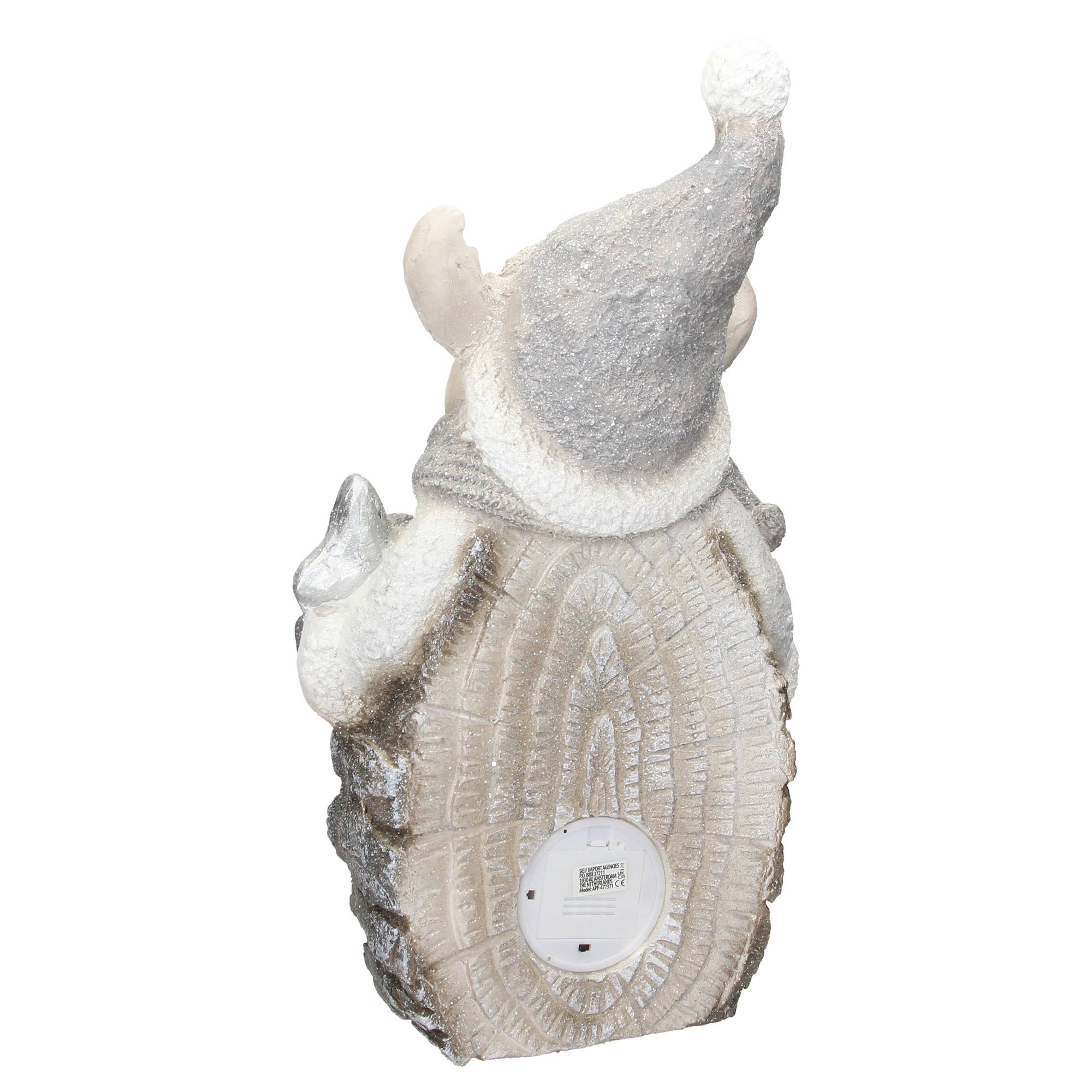 Figurine de renne avec éclairage LED 53 cm décoration ornement d'intérieur Noël - Image 3
