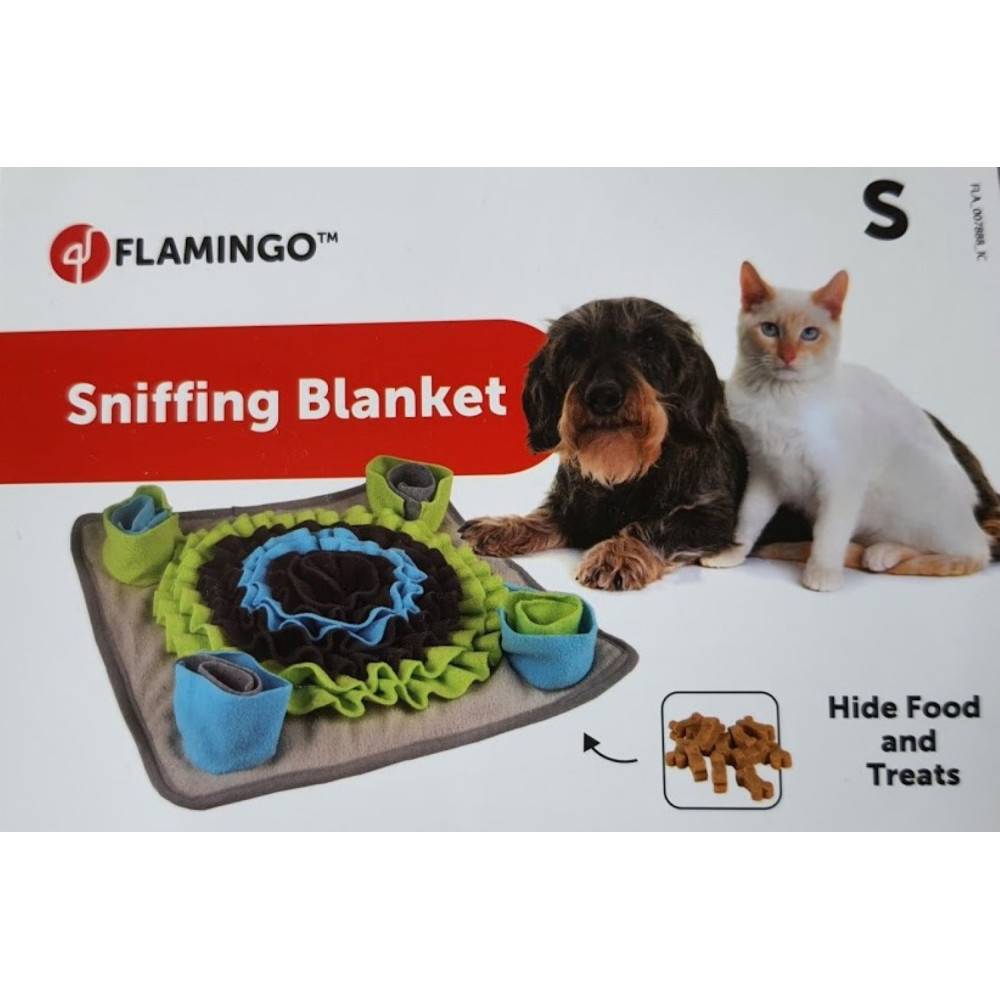 Flamingo - jouet Couverture a renifler Joya S 40 x 40 x 5.5 cm pour chien - Imagen 7