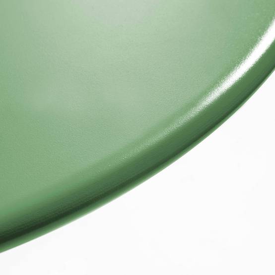 Oviala - Ensemble table ronde et 2 chaises de jardin en métal vert cactus Palavas - Oviala - Imagen 4