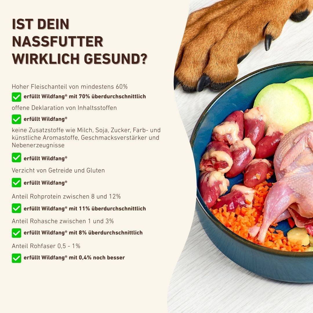 Wildfang - Wildfang pâtée humide adulte sans céréales 6 x 800 g — recette équilibrée, sans additifs artificiels, adaptée aux chiens sensibles - Image 8