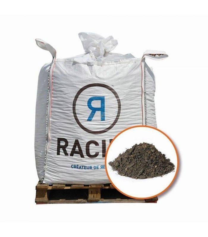 Terre végétale enrichie de compost calibre 0-15 big bag 500 litres - Image 2