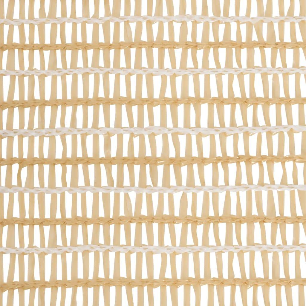 Helloshop26 - Filet brise-vue beige 1,8 x 25 m PEHD 75 g/m² - Imagen 4