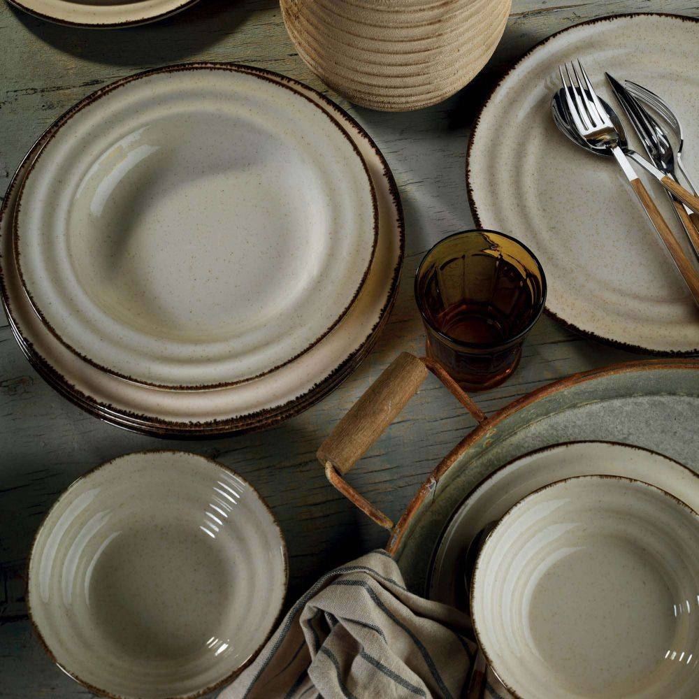 Hanah Home - Service de table en porcelaine Fred 24 pièces - Imagen 2