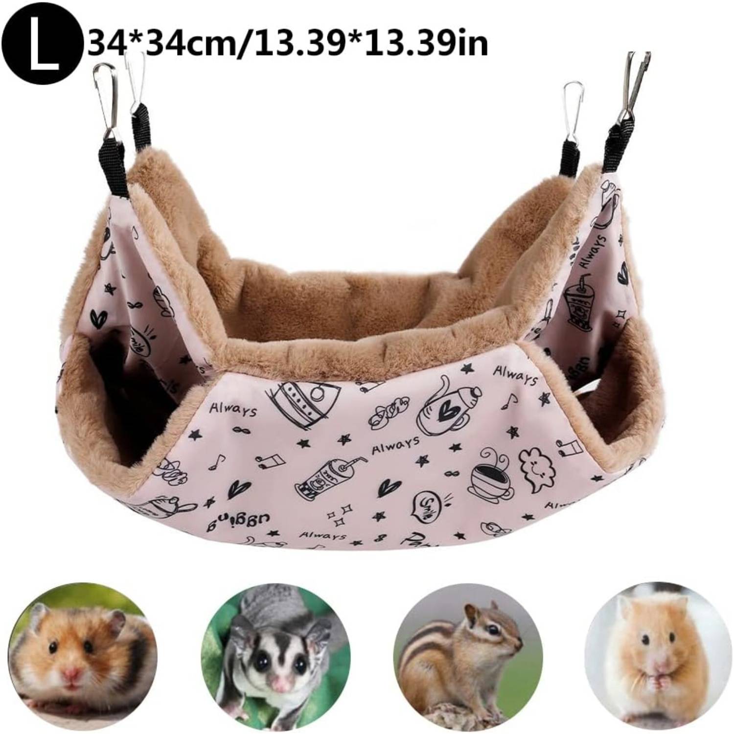 DtopbuyAge - Hamac 2 Étages pour Petit Animal - Jeu & Détente DtopbuyAge - Image 5
