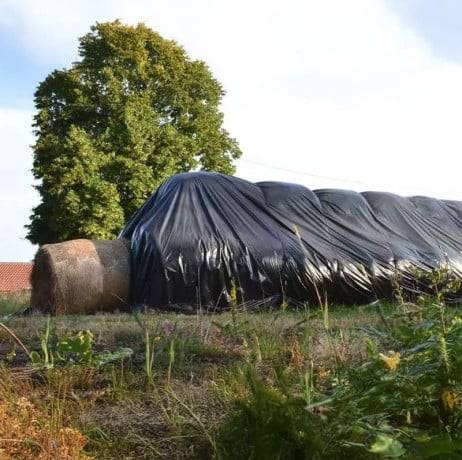 Plastidis - Film 150 microns noir opaque - Long 10.50 m, Larg 12 m - Imagen 2