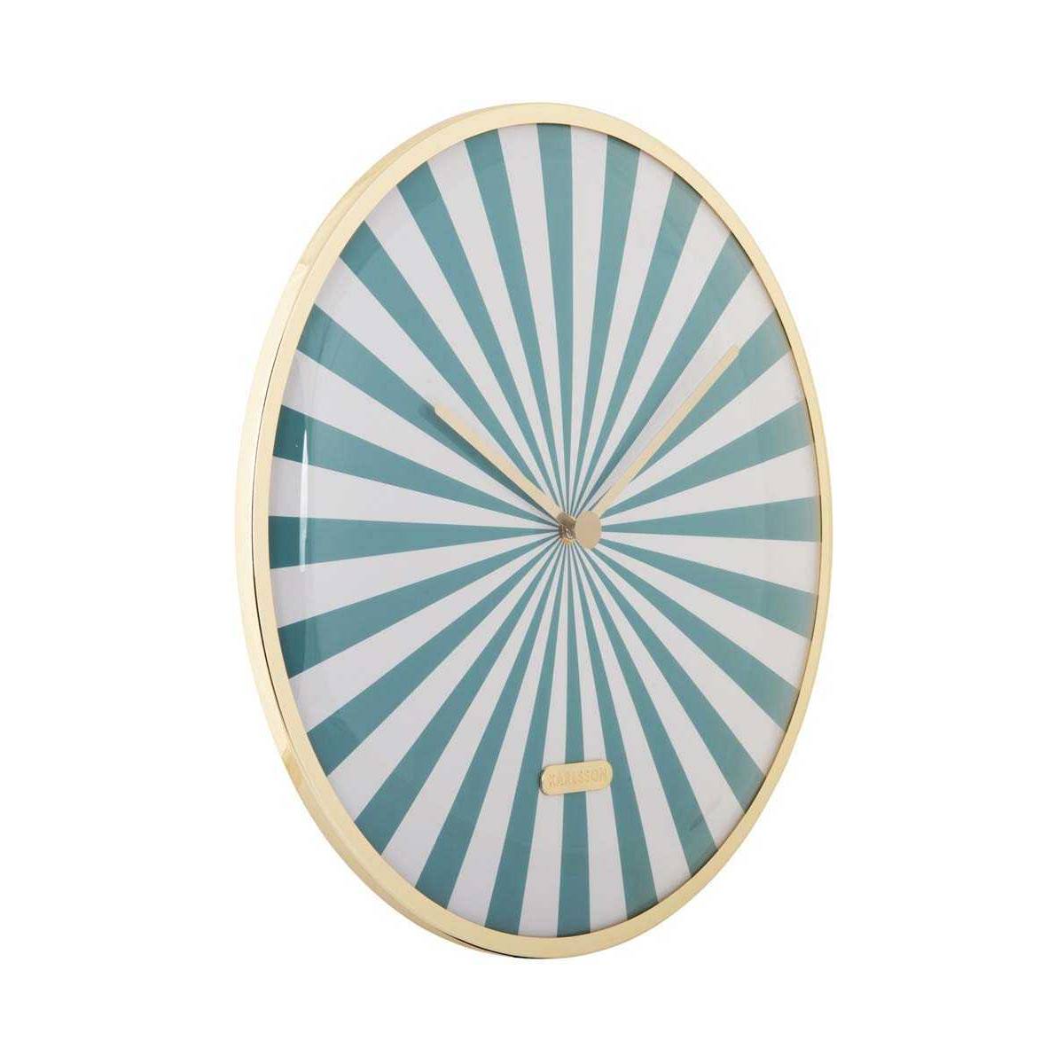 Karlsson - Horloge en métal Candy Swirl Dome - Imagen 1