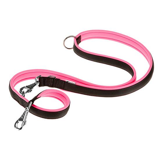 Ferplast - Ferplast Laisse pour chien Ferplast ERGOFLUO, Laisse de dressage pour chien taille grande, Poignée Rembourrée, Mousqueton en métal. Longueur réglable. - Imagen 1