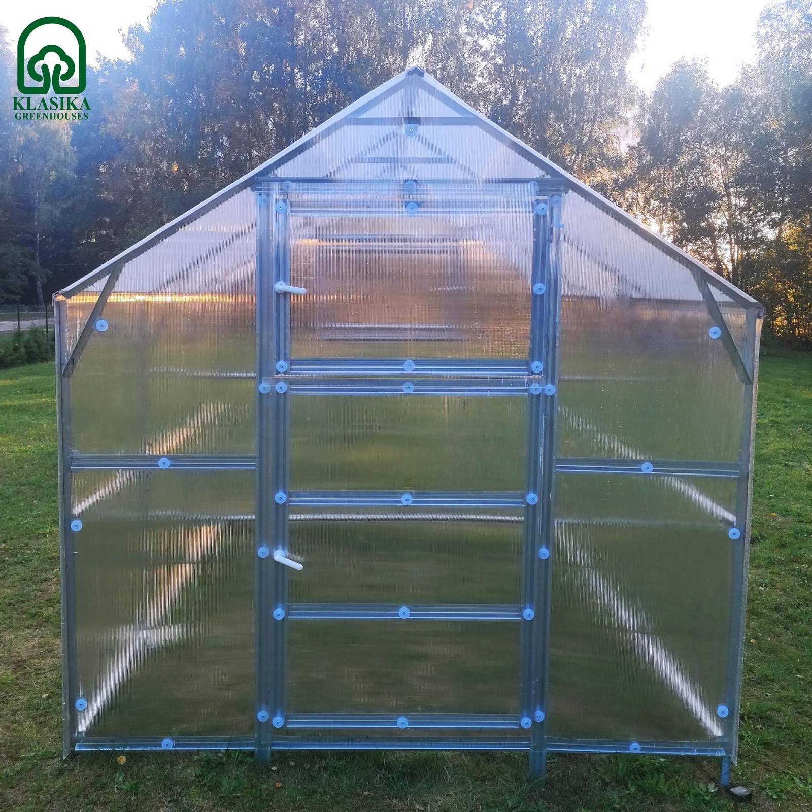 KLASIKA GREENHOUSES - Serre KLASIKA BERNARD 2,35 x 2 m (4,7 m²), 4 mm avec revêtement en polycarbonate - Image 8