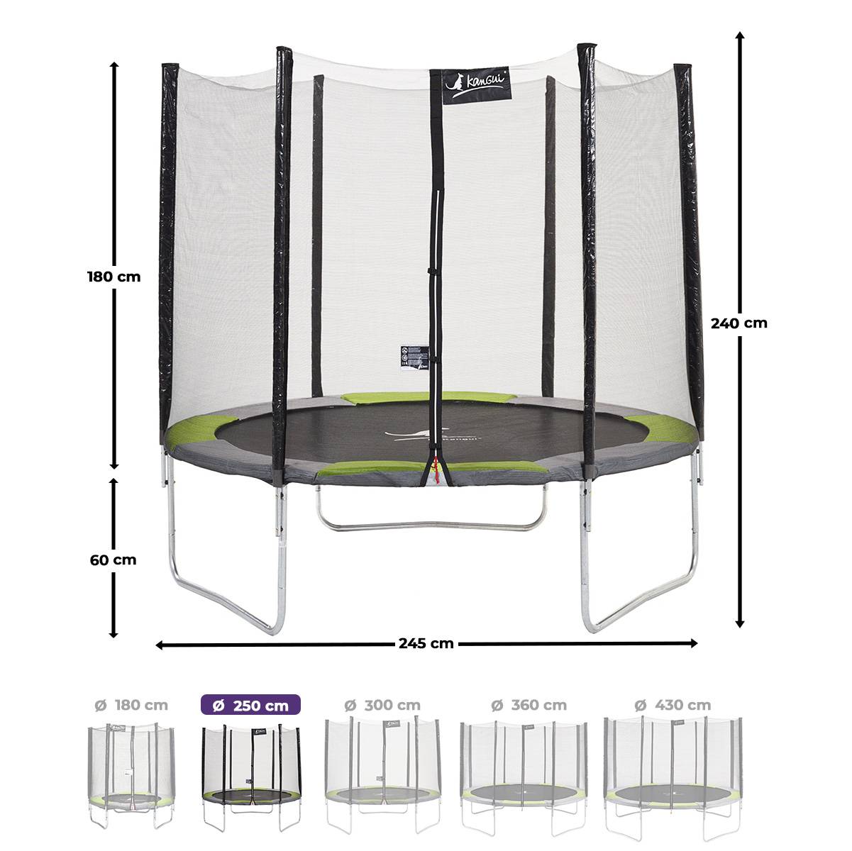 Test du trampoline Kangui Jumpi : sécurité et plaisir garantis
