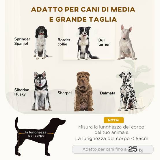 Canapé pour grand chien bois salon coussin lavable 98cm gris - ComfortXL Outdoor Living - Image 6