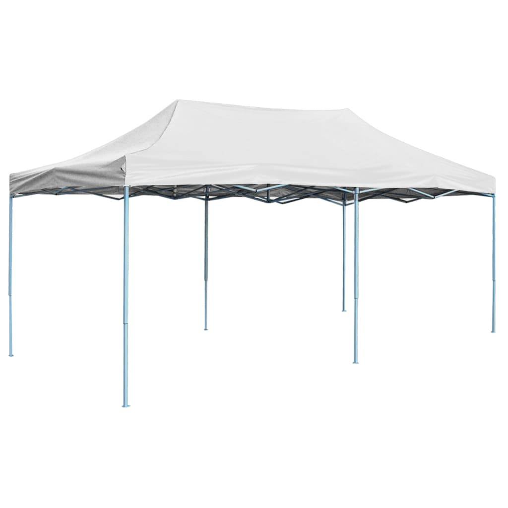 ComfortXL - Tente de Réception Pliante Professionnelle Acier Imperméable pour Jardin Fête Blanc 3x6m – ComfortXL Outdoor Living - Image 1