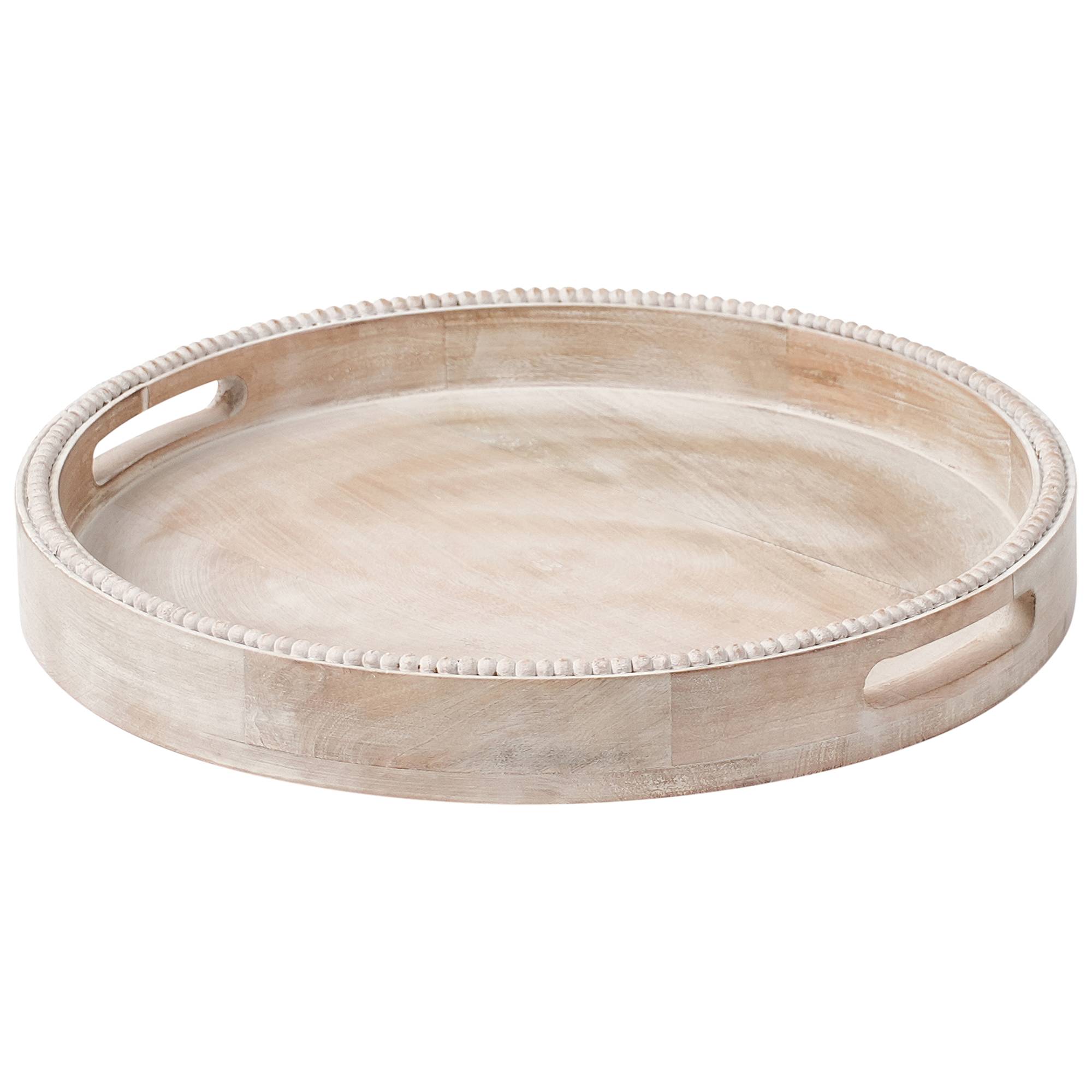 Beliani - Service de table Manguier Marron clair DAMANHUR - 40x40x6- Beliani - Image 2
