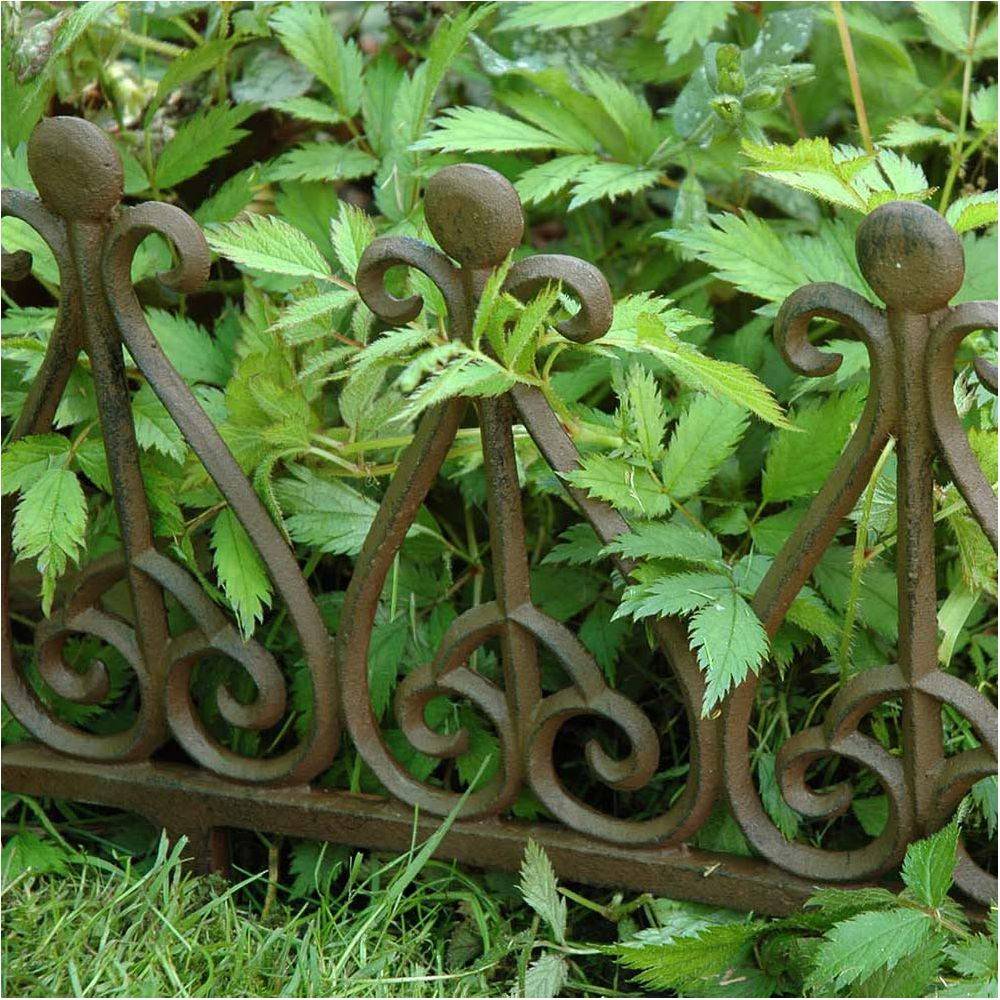 Esschert Design - Bordurette en fonte à planter Charme Lot de 20 Esschert Design - Imagen 4