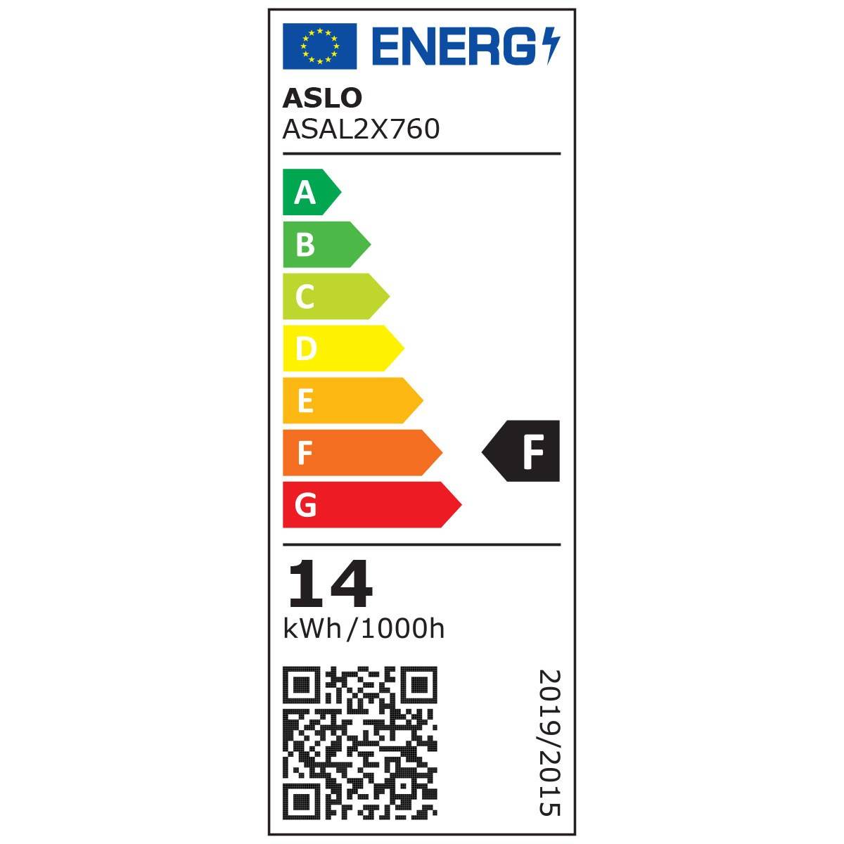 Applique murale extérieure Lampe LED 2x7W 6000K Blanc froid IP65 ASLO - Imagen 2