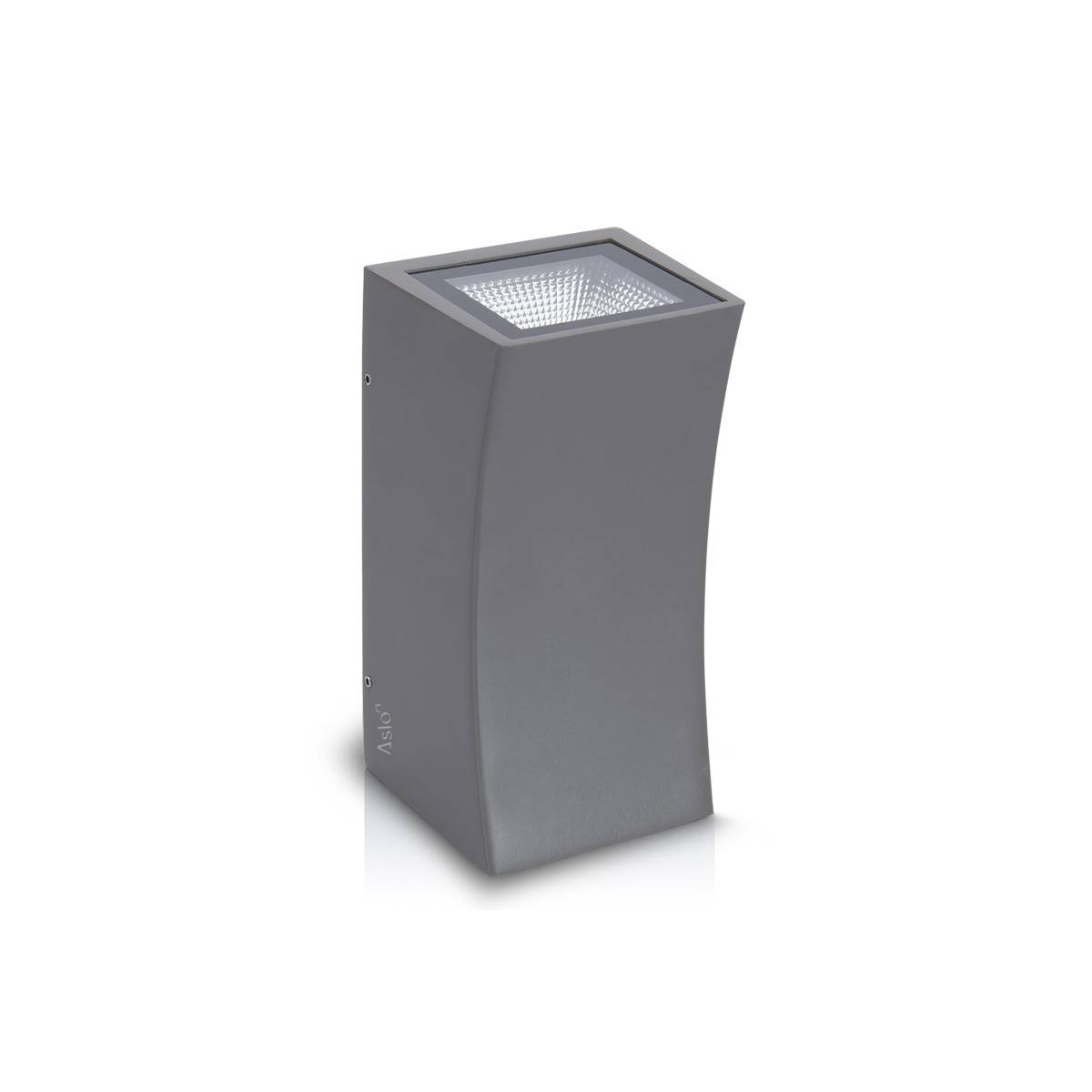 Applique murale extérieure Lampe LED 2x7W 6000K Blanc froid IP65 ASLO - Imagen 1