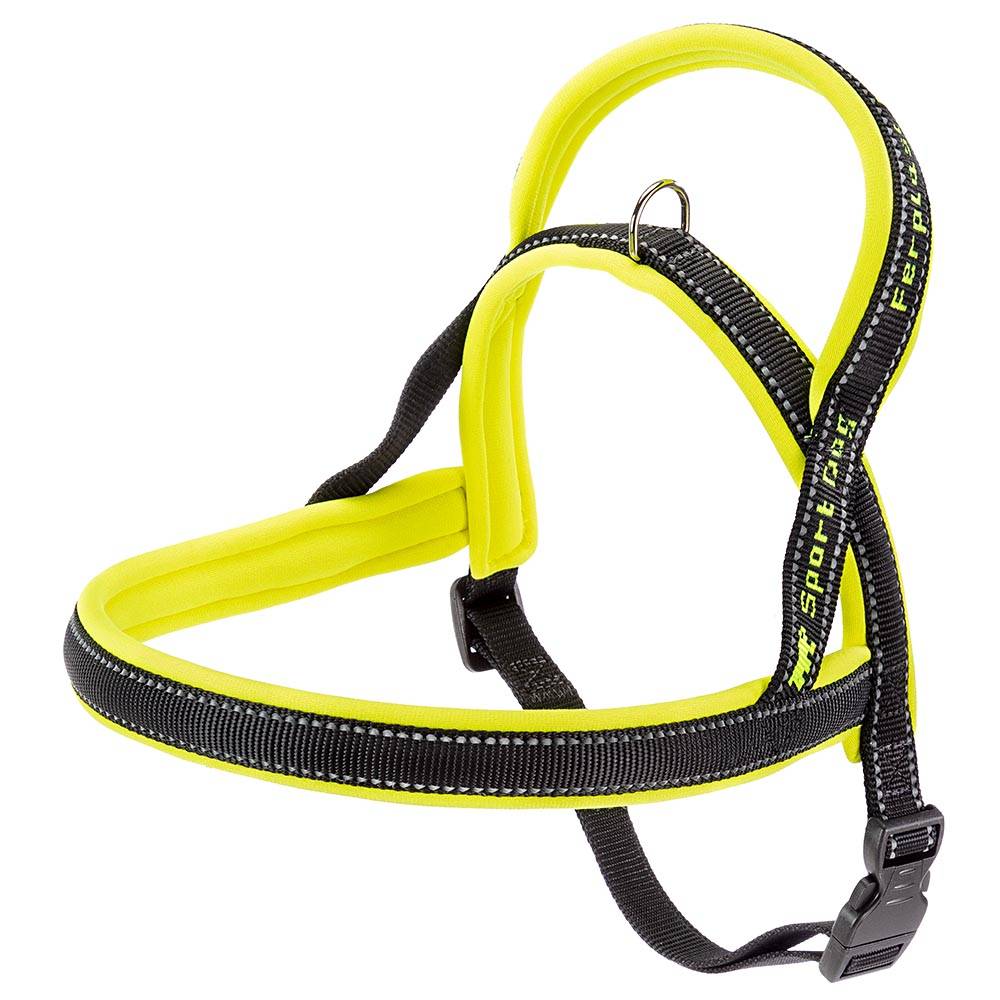 Ferplast - Ferplast Harnais chien SPORT DOG, Harnais pour chien taille Moyenne, Harnais Suédois, Rembourrage doux, Coutures Réfléchissantes, Fermeture par - Imagen 1