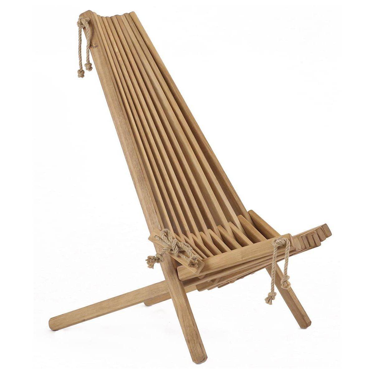 Ecofurn - Chilienne en bois EcoChair Chêne - Imagen 1