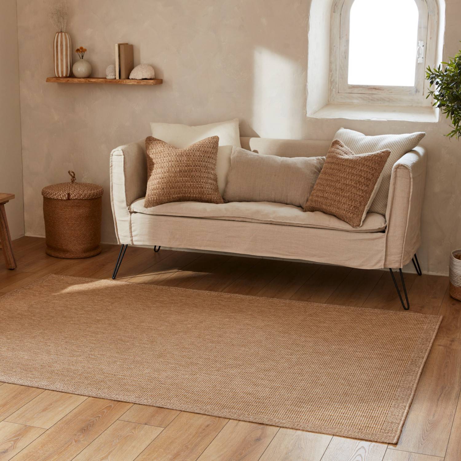 Autre - Tapis intérieur et extérieur naturel 120x170cm - Imagen 3