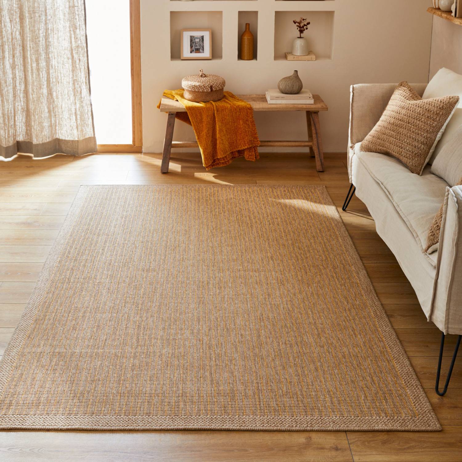 Autre - Tapis intérieur et extérieur naturel 120x170cm - Imagen 2