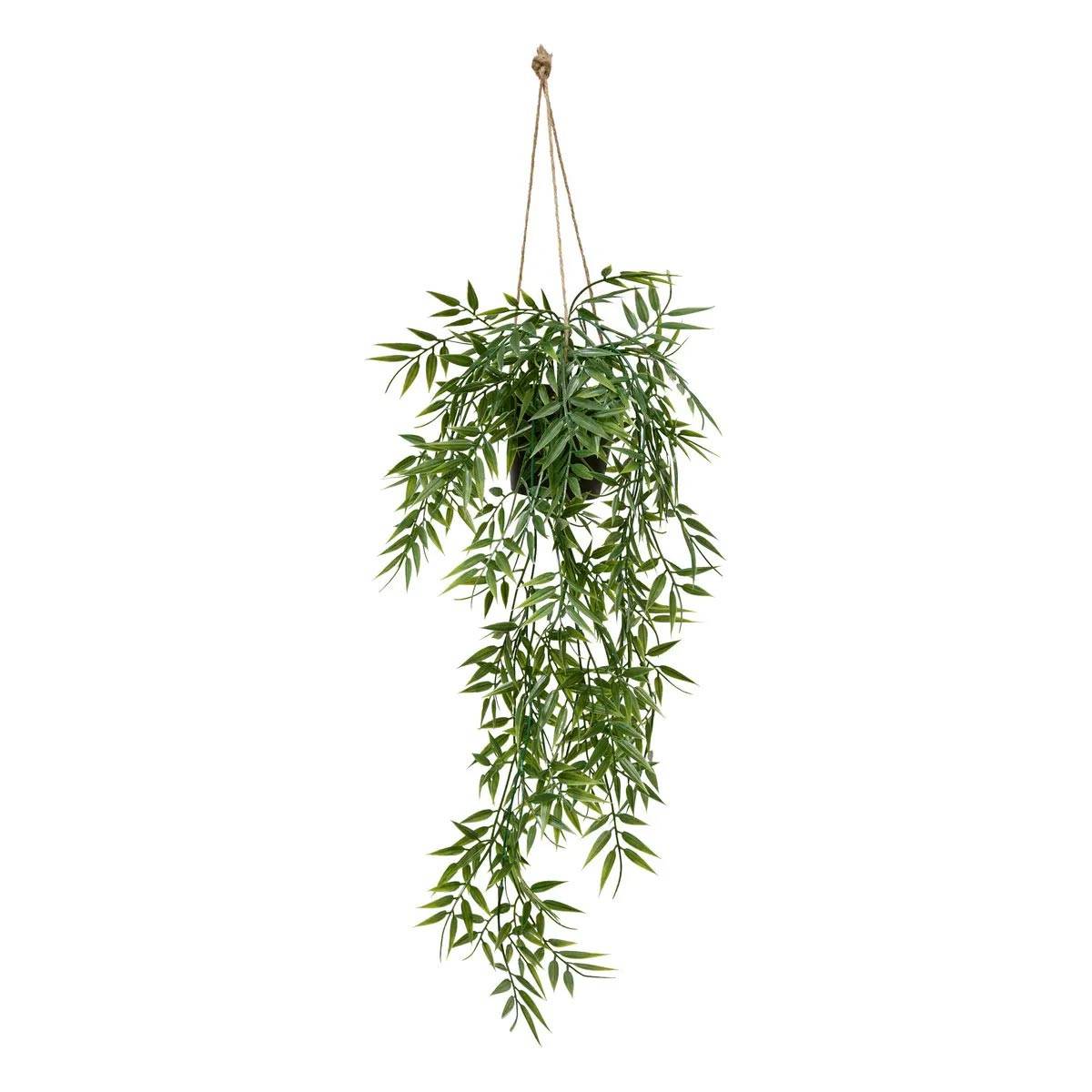Bambou Artificiel à Suspendre "Liora" 75cm Vert - Image 1