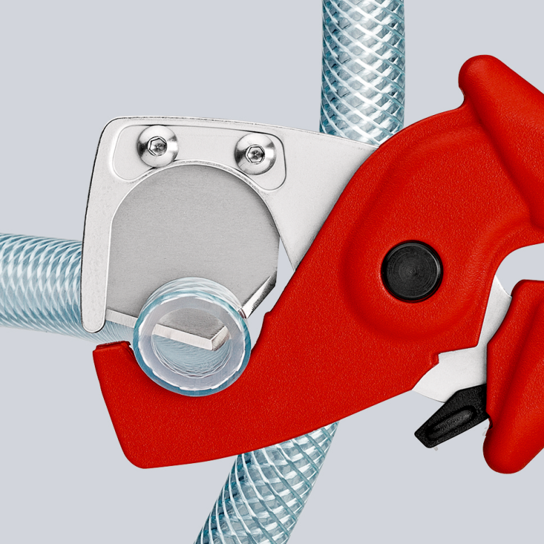 Knipex - Pince coupante KNIPEX pour tubes flexibles et gaines de protection - 185 mm - 90 20 185 - Imagen 3