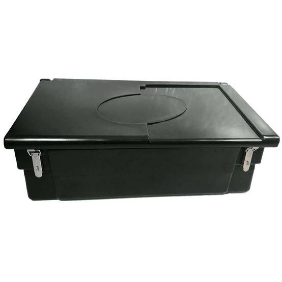 Coffre de jardin 100l avec grenouillères-plast'up rotomoulage - Imagen 1